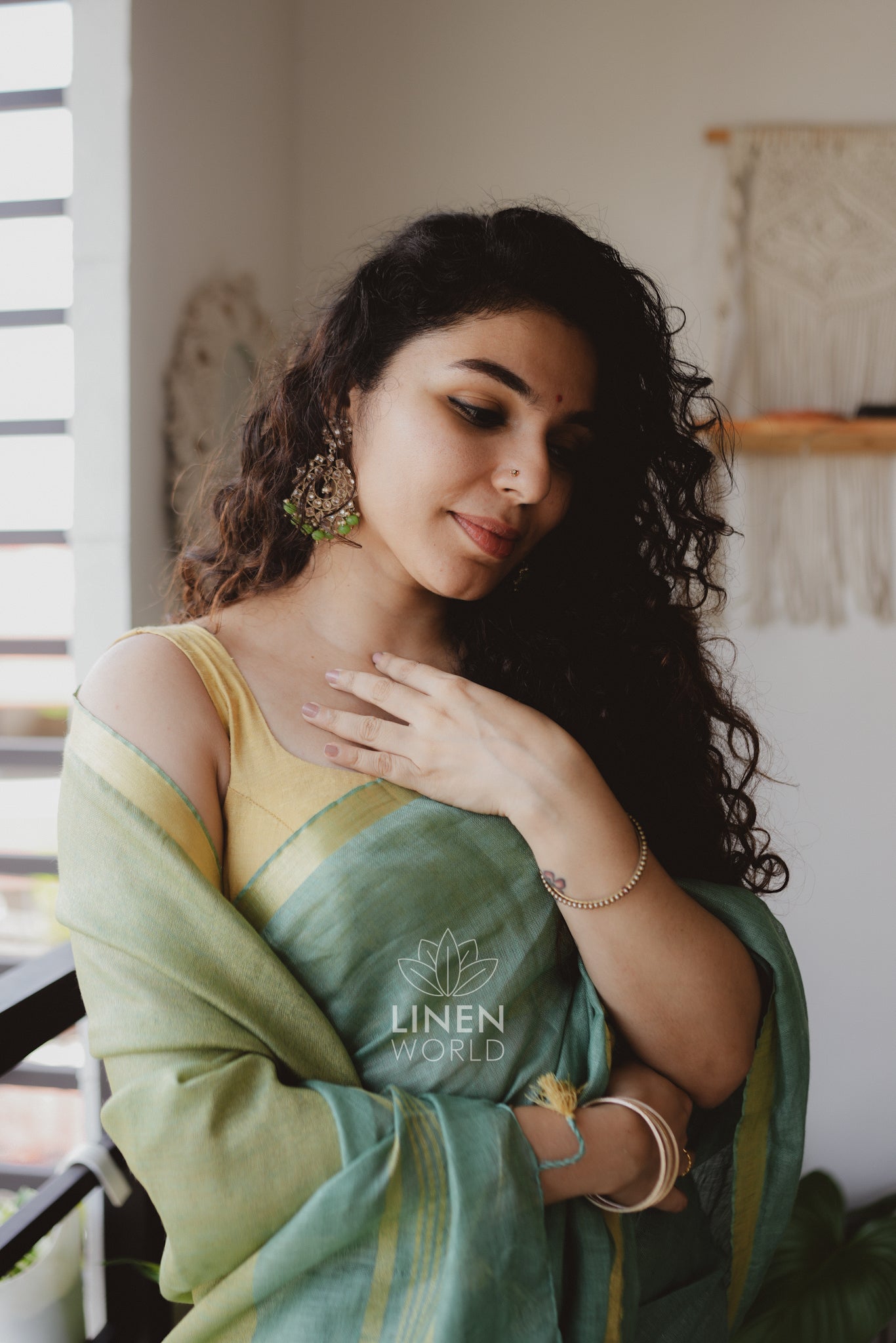 Tanishka - Pista Green