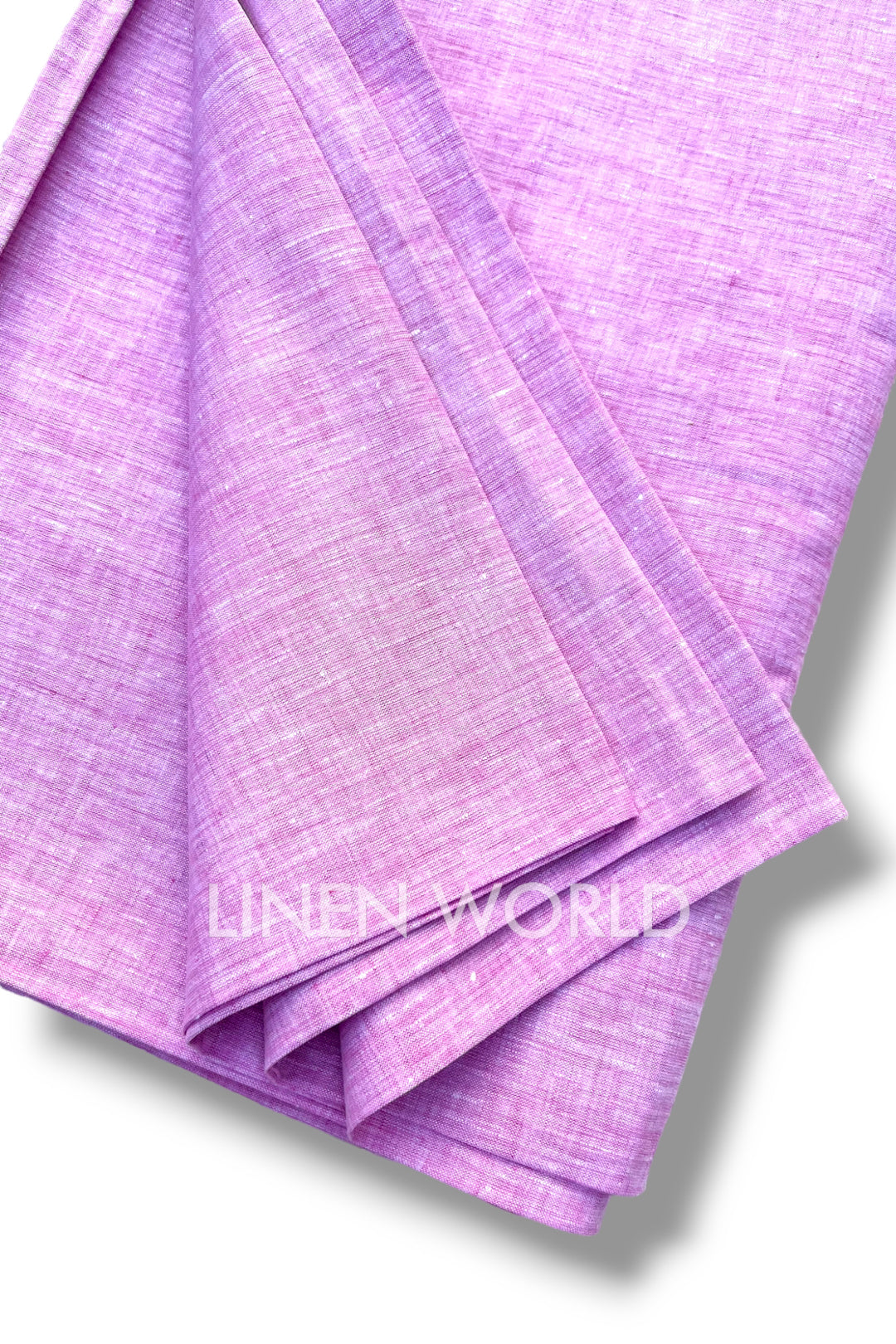 pink pure linen 60 lea shirting fabric - linenworldonline.in