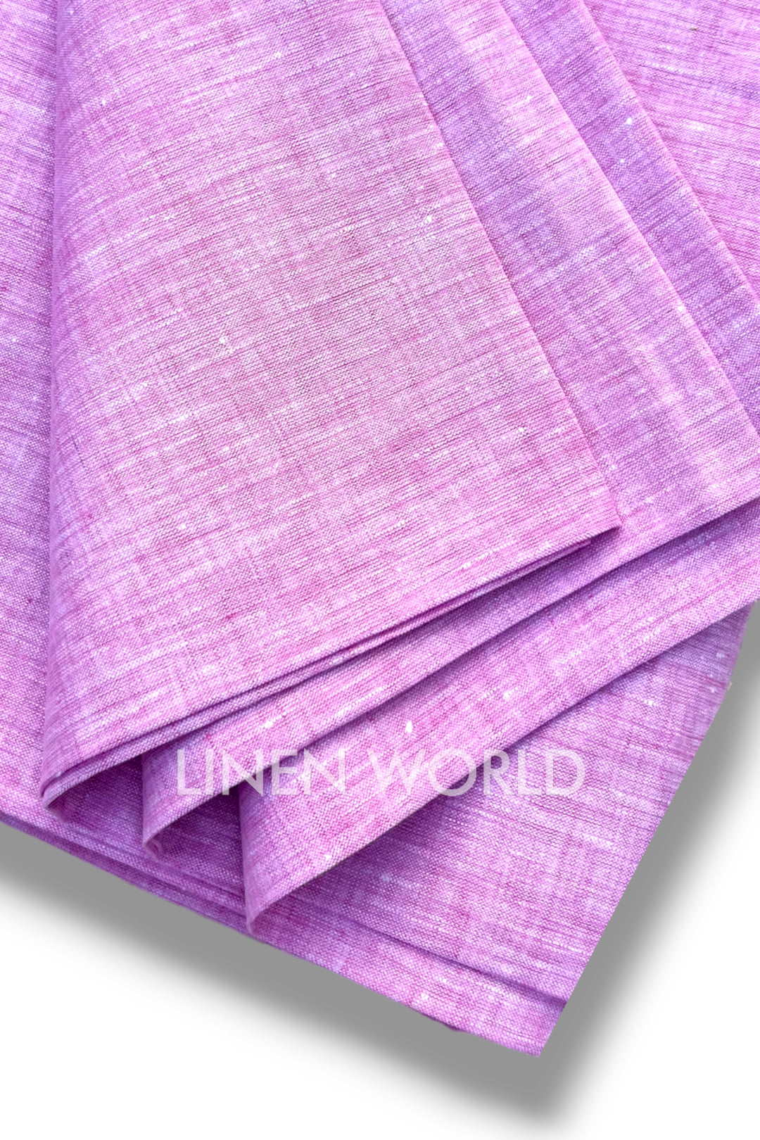 pink pure linen 60 lea shirting fabric - linenworldonline.in