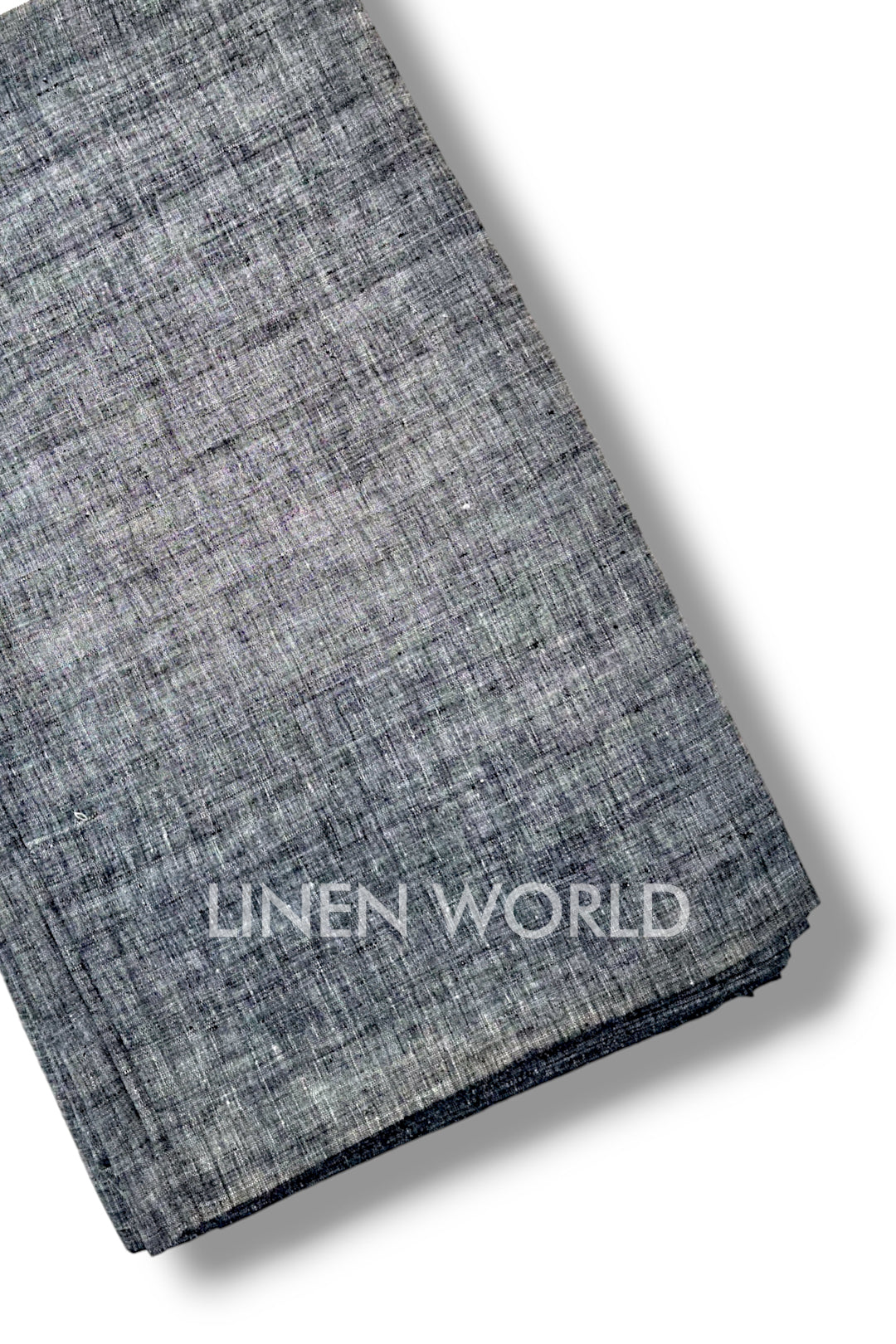 grey pure linen 60 lea shirting fabric - linenworldonline.in