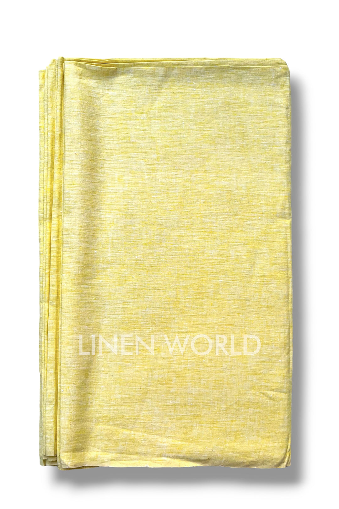 pale yellow pure linen 60 lea shirting fabric - linenworldonline.in