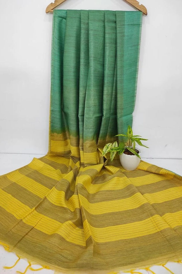 kota banswara soft silk tie dye saree - linenworldonline.in