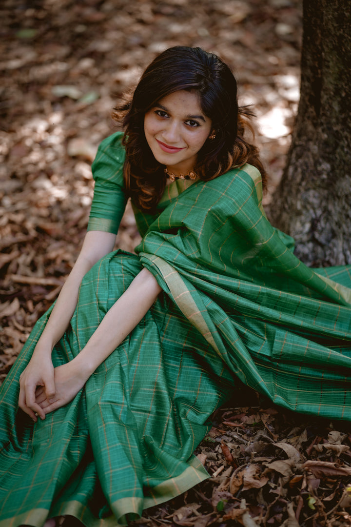 maira tussar muga saree - linenworldonline.in