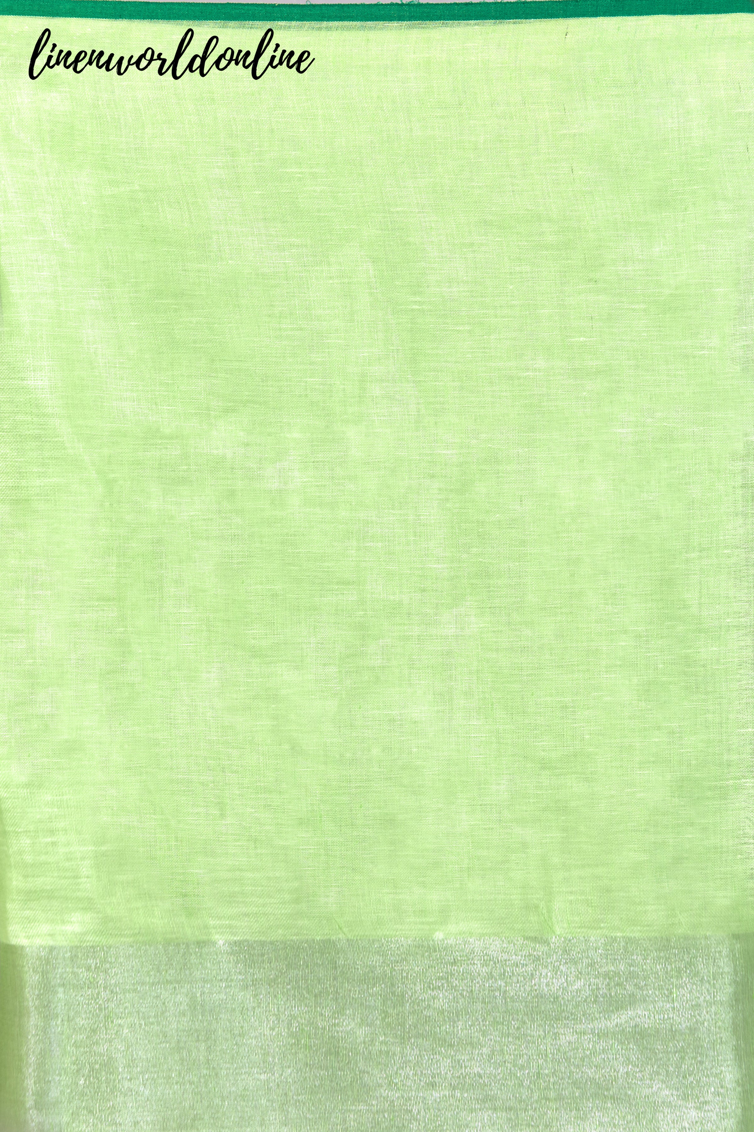 dobi woven pure linen buta saree