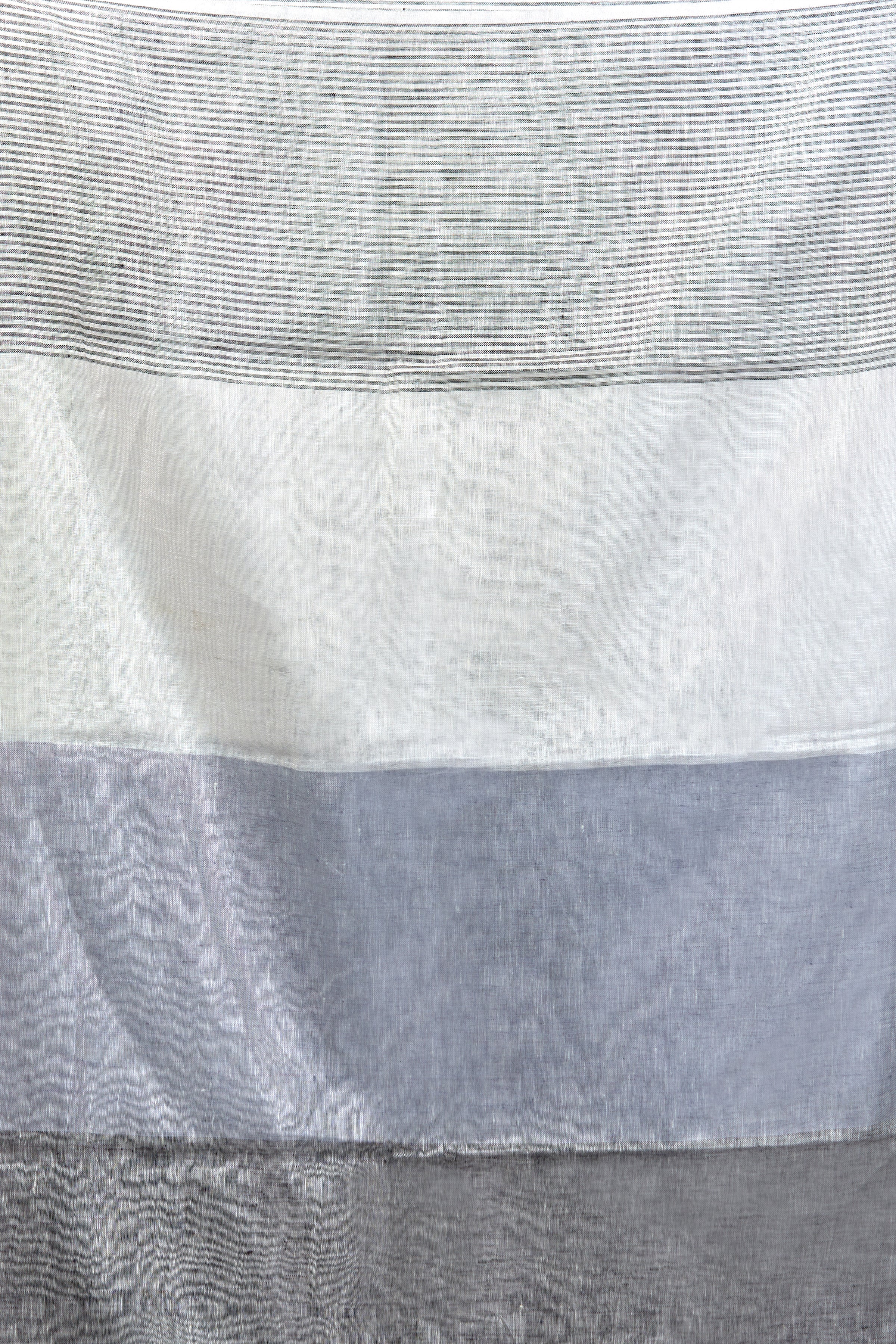 dobi woven pure linen saree