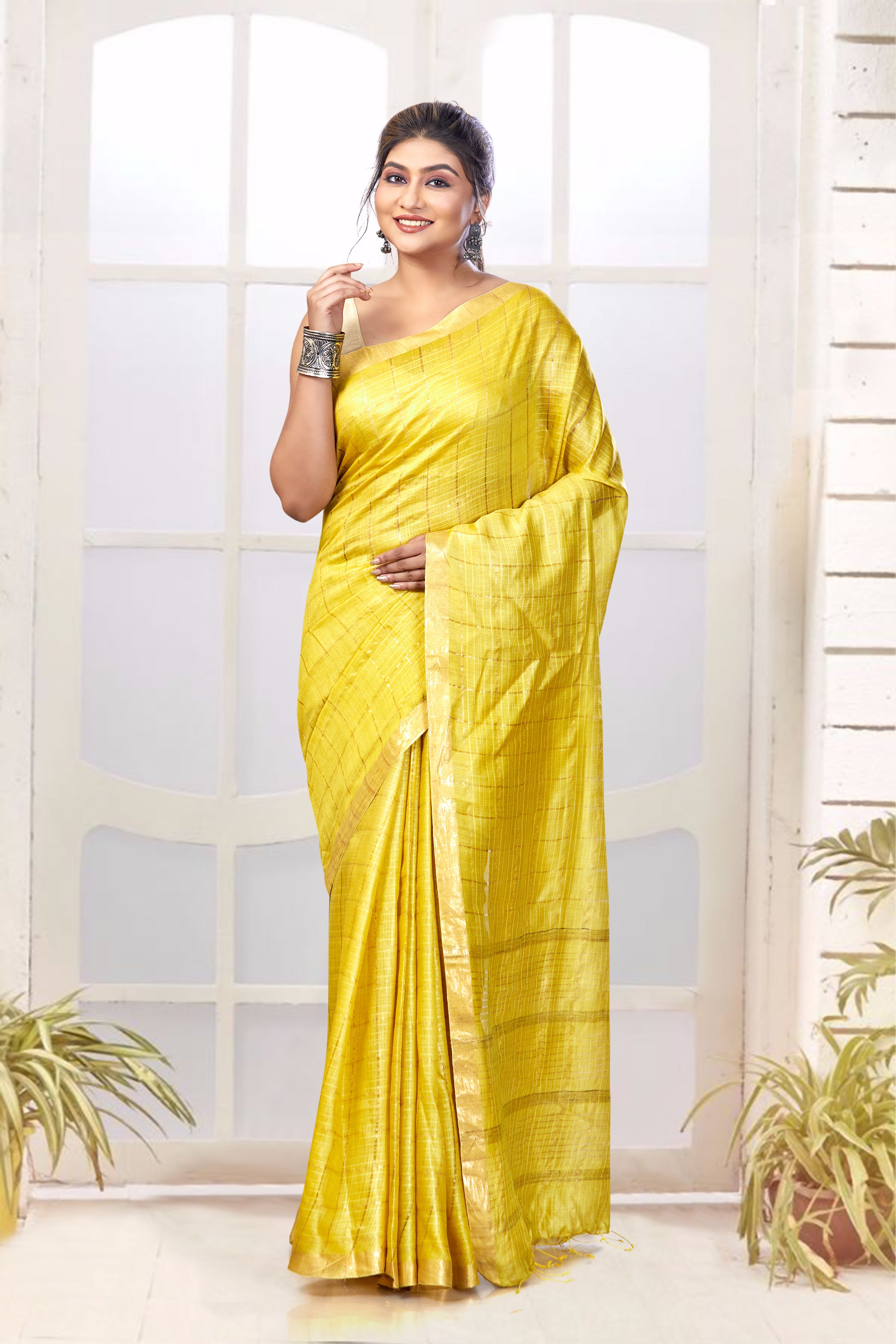 nyra tussar muga saree - linenworldonline.in
