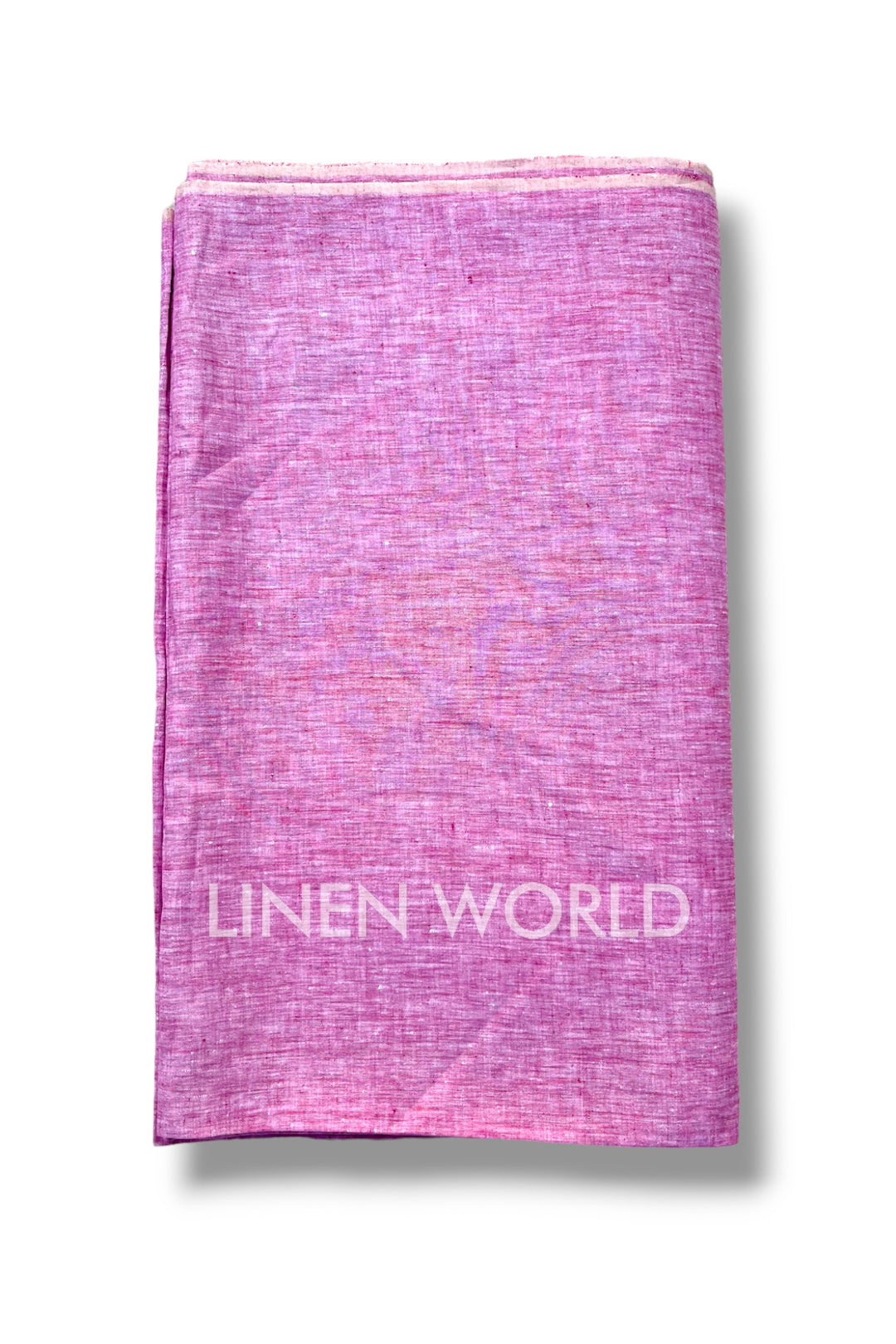 lavender pink pure linen 60 lea shirting fabric - linenworldonline.in