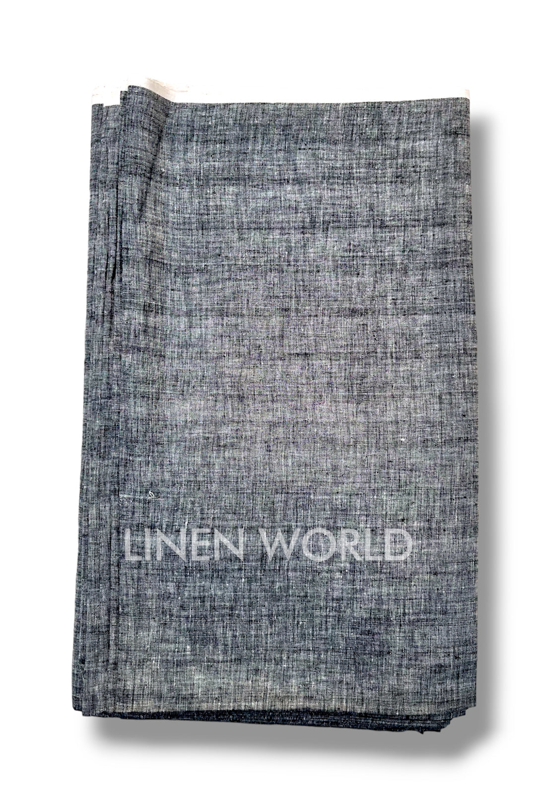 grey pure linen 60 lea shirting fabric - linenworldonline.in