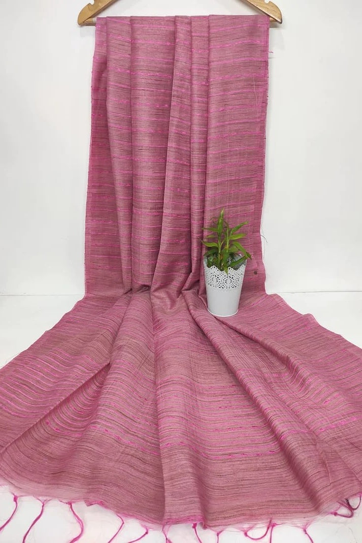 pink kota banswara soft silk saree - linenworldonline.in