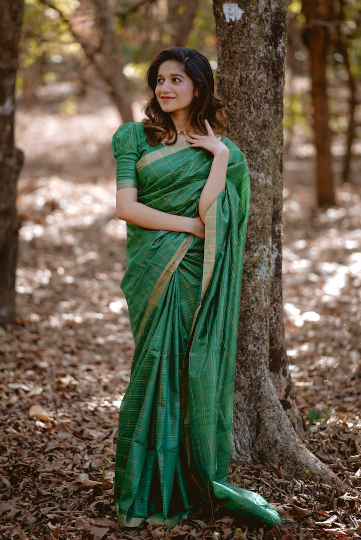 maira tussar muga saree - linenworldonline.in